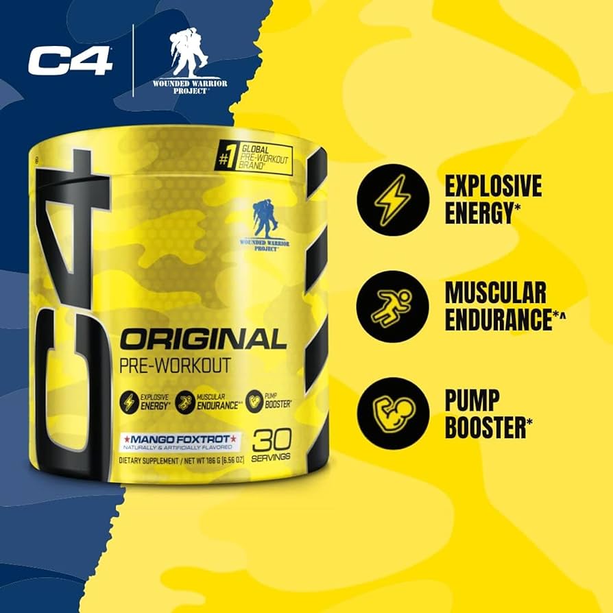 CELLUCOR C4 ORIGINAL 30 servings Mango Foxtrot