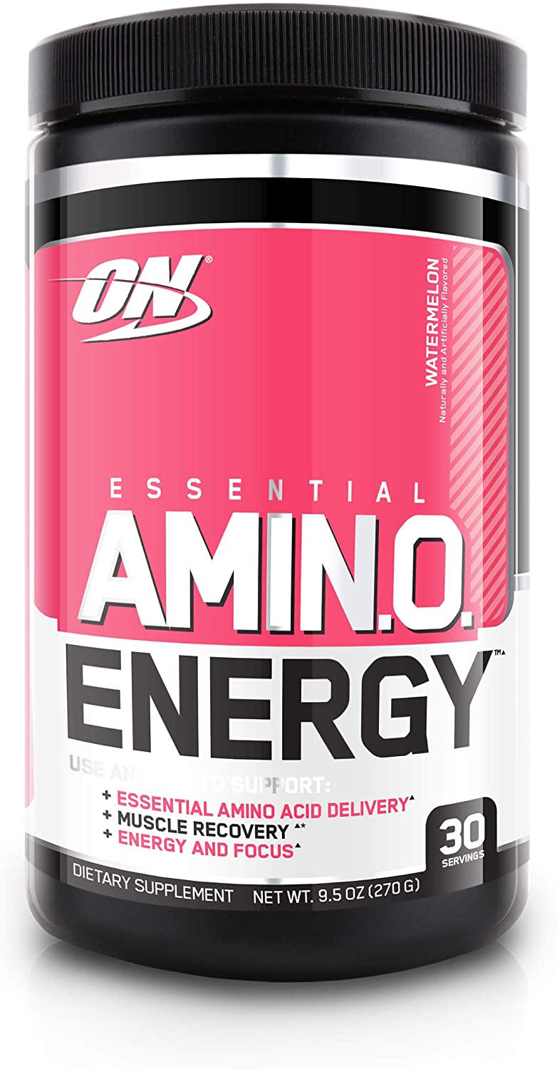 Optimum Nutrition, Essential Amino Energy, Blue Raspberry, 9.5 oz, 30  Servings 